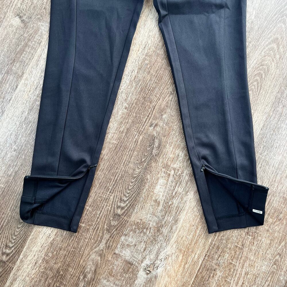Reiss Darlas Trouser Pants Black Ankle Zipper Business - Picture 2 of 7